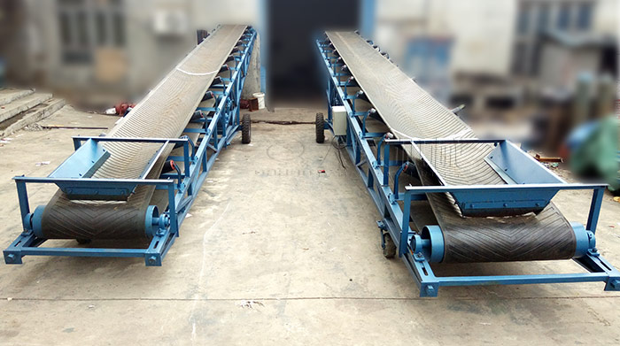 新型混凝土皮带输送机