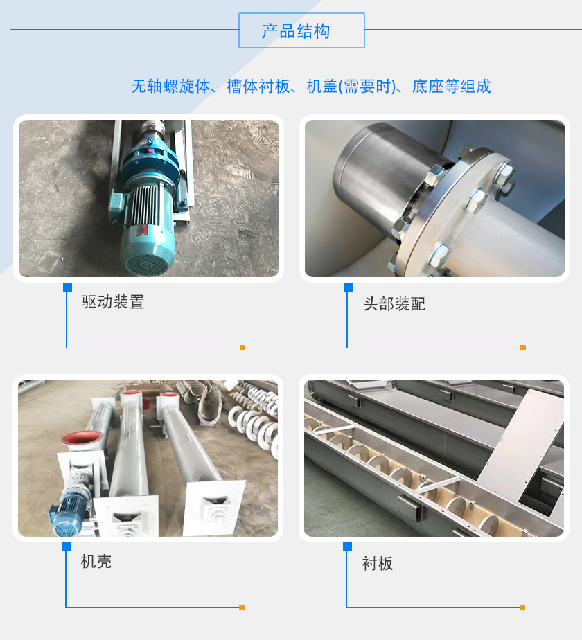 按螺旋输送细节与结构