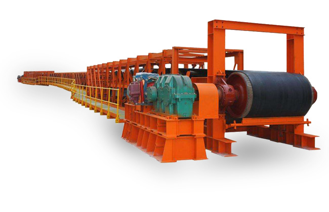 矿用皮带输送机