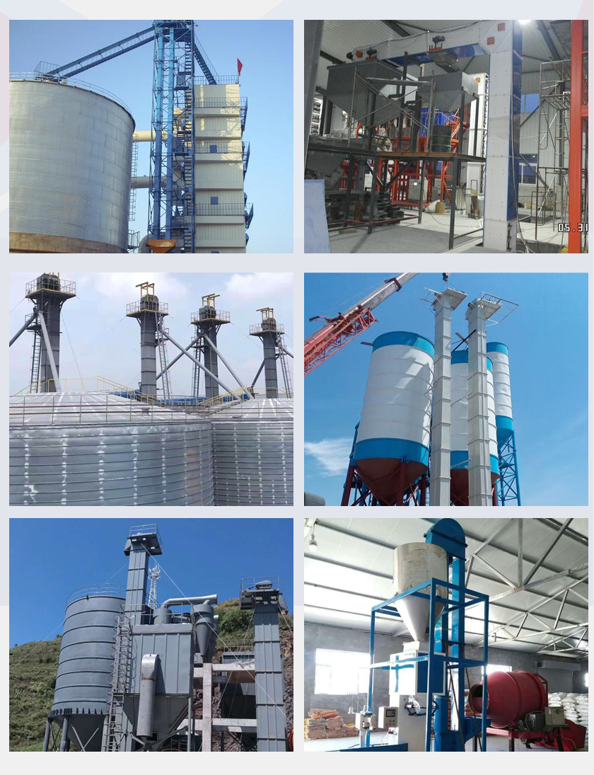 小型斗式提升机现场