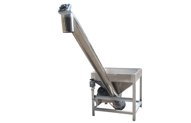 倾斜螺旋喂料机