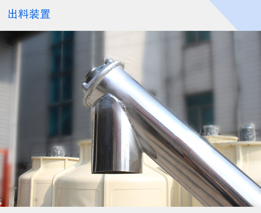 不锈钢绞龙输送机出料口
