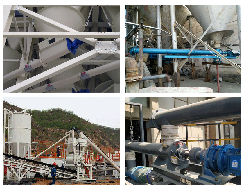 小型螺旋上料现场