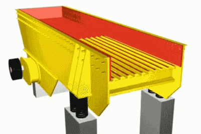 直线振动给料机原理