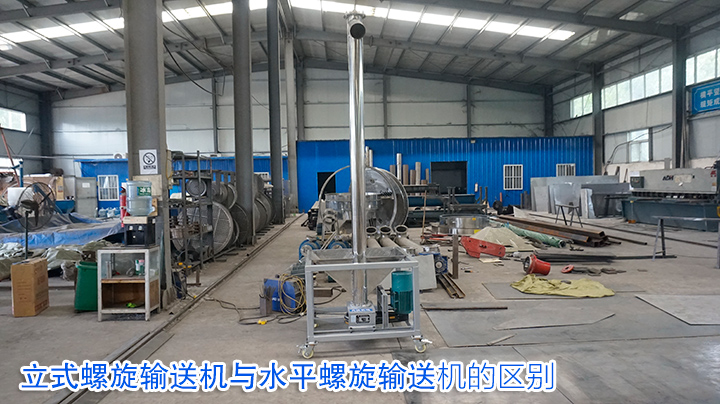 立式螺旋输送机与水平螺旋输送机的区别